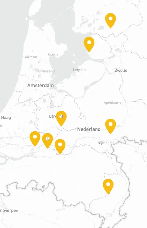 Profnorm vestigingen